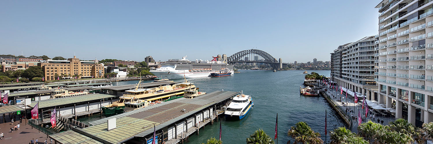 Circular Quay infrastructure and services.