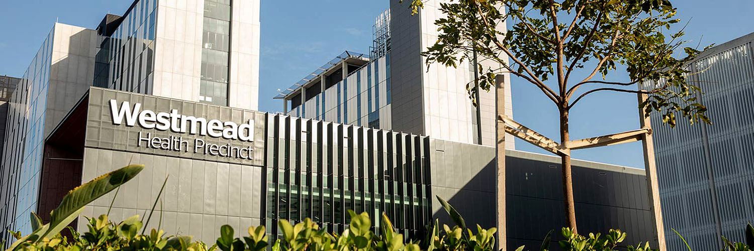 Westmead Health Precinct buildings.