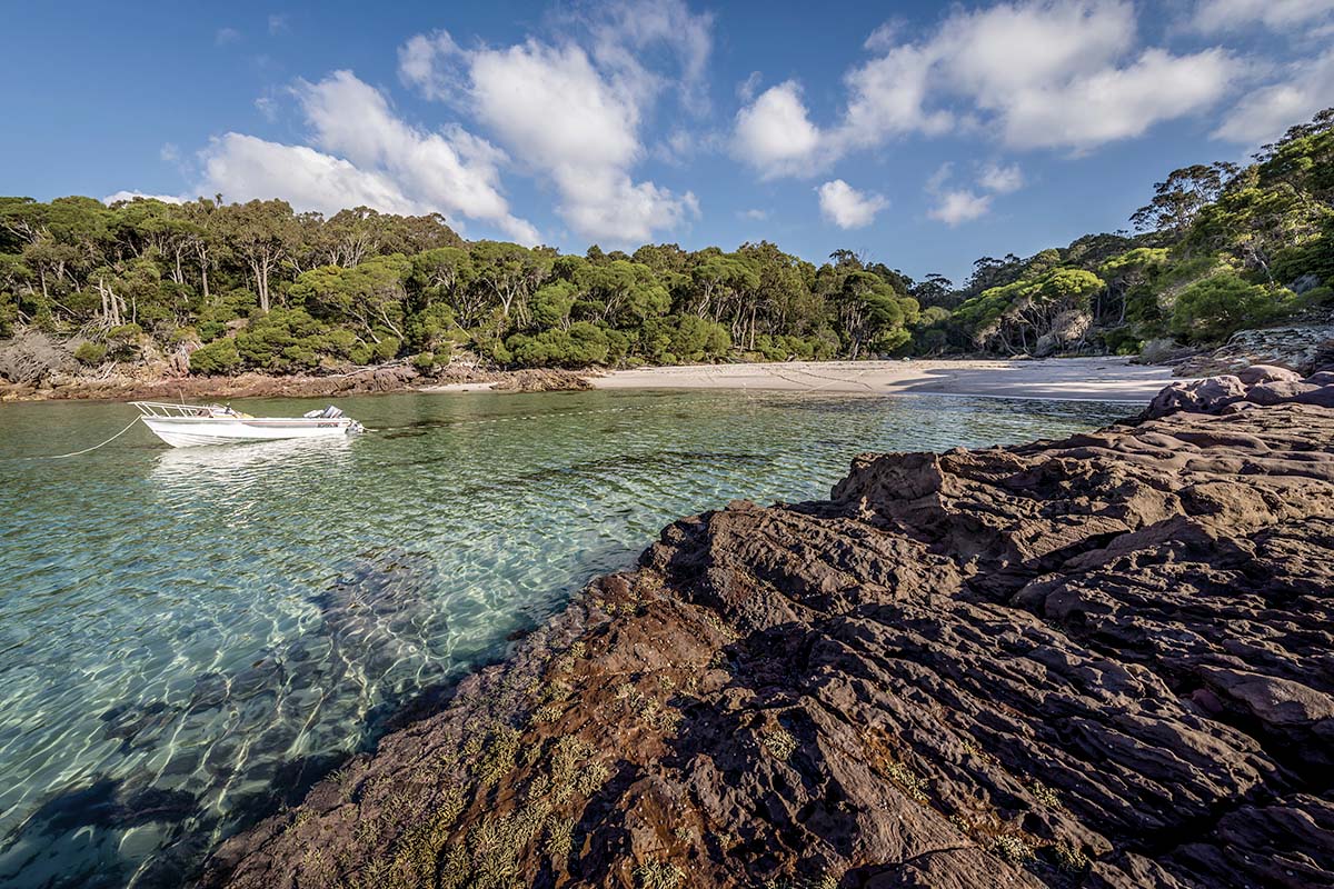 Bittangabee Bay, Beowa National Park, formerly known as Ben Boyd National Park. Credit: John Spencer/DPE